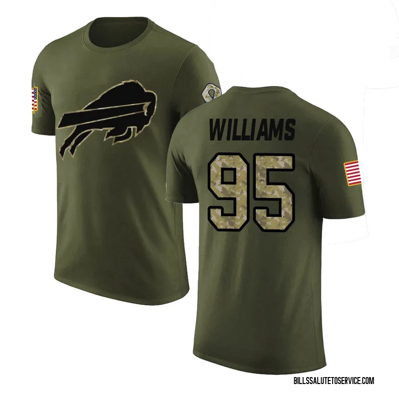 Youth Kyle Williams Buffalo Bills Legend Olive Salute to Service T-Shirt